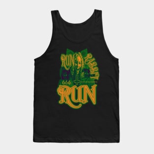 Run Rabbit Run (Green Version) Tank Top